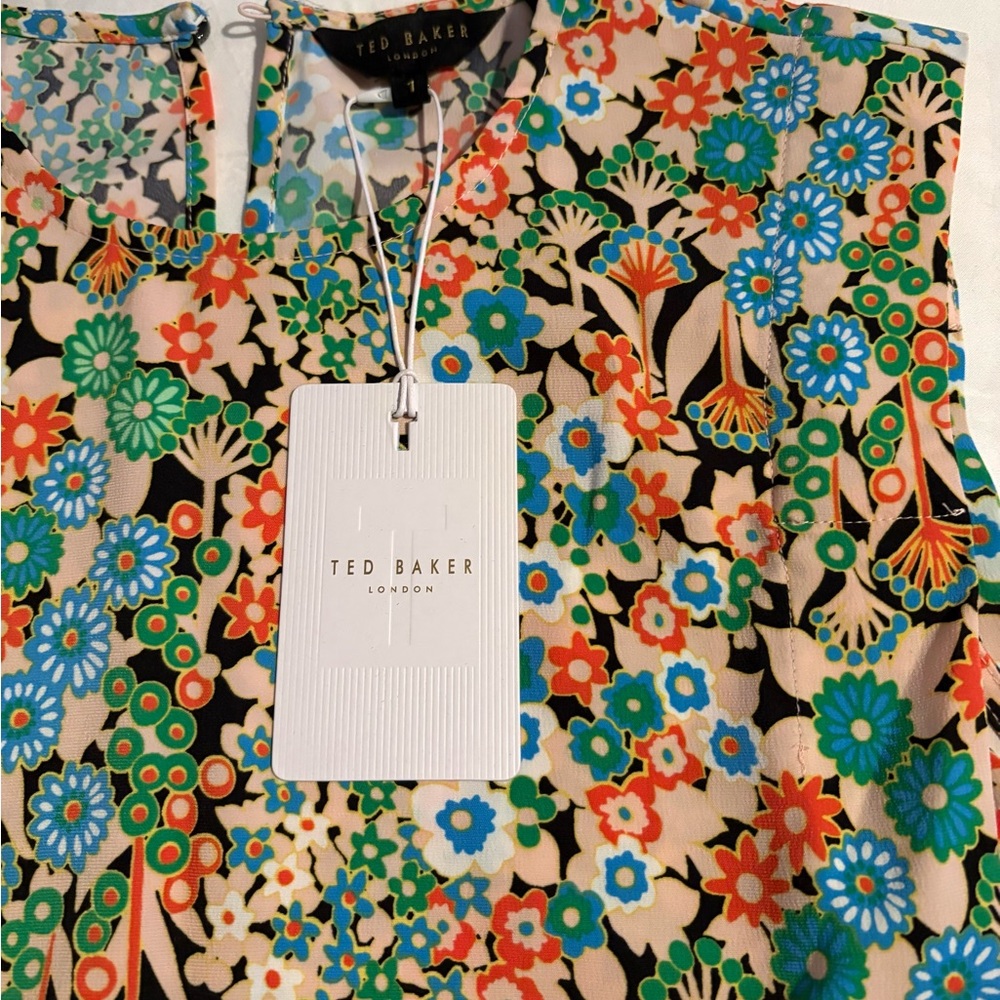Ted Baker Multicolor Floral Top